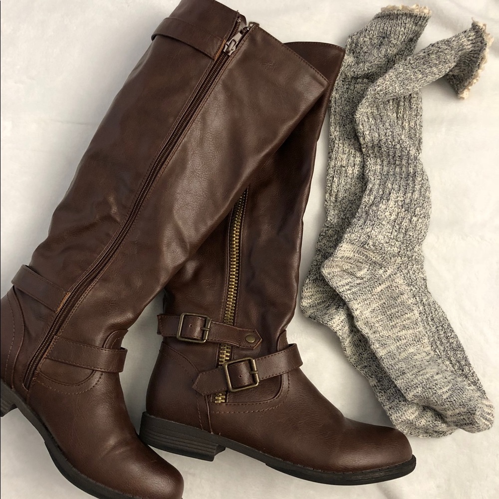 tall boots- boot socks included!